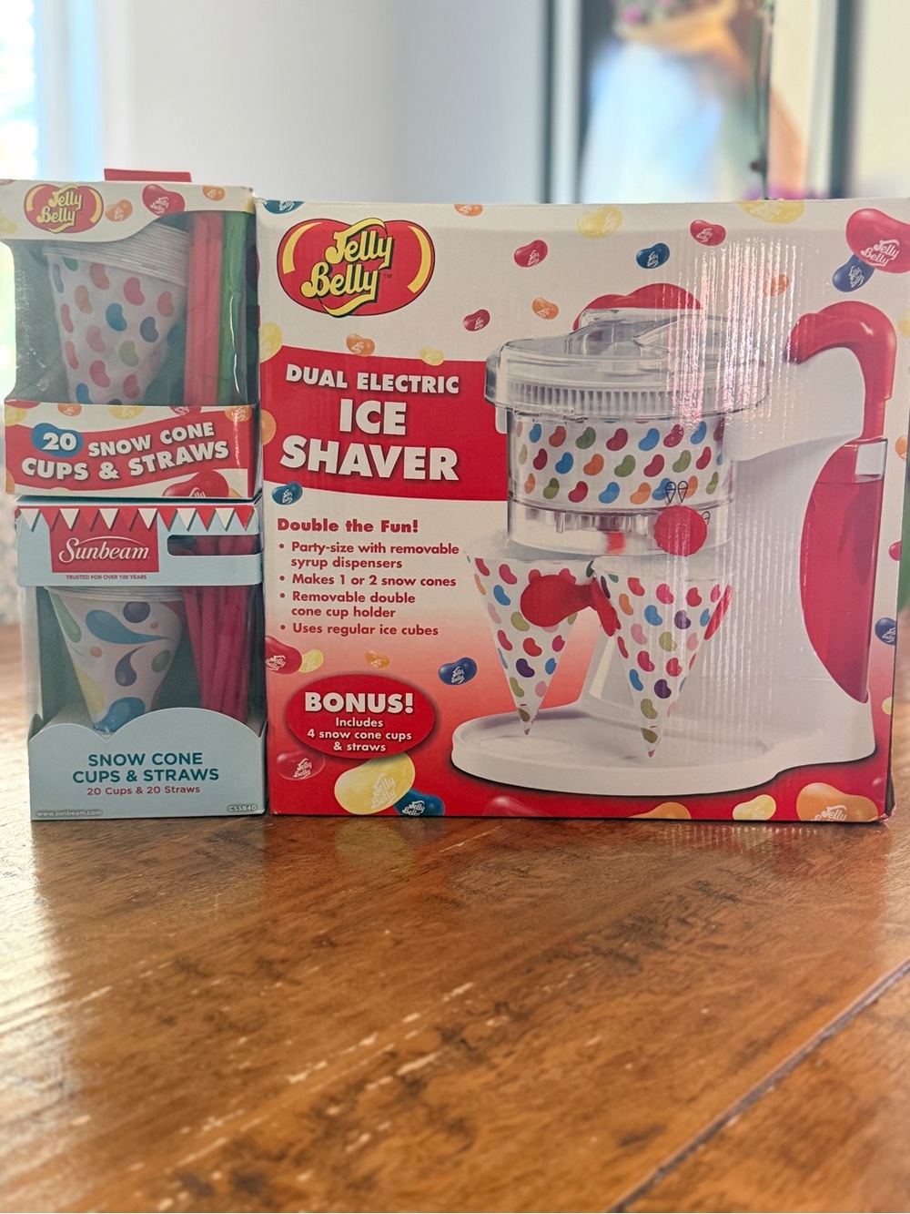 Jelly Belly Electric Ice Shaver Snow cone maker